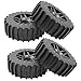Share Goo 4Pcs ShareGoo 18 Scale RC Car Paddles Buggy Tires RC Snow Sand Tyre 17mm Hex Hub Wheels Compatible with Redcat HSP HPI Traxxas 18 RC Off Road Buggy Baja Car - Image 3