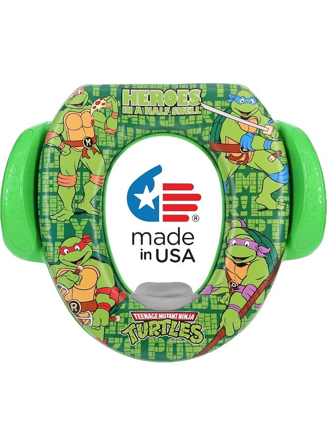 Nickelodeon TMNT Half Shell Soft Potty Seat and Potty Training Seat - Image 1