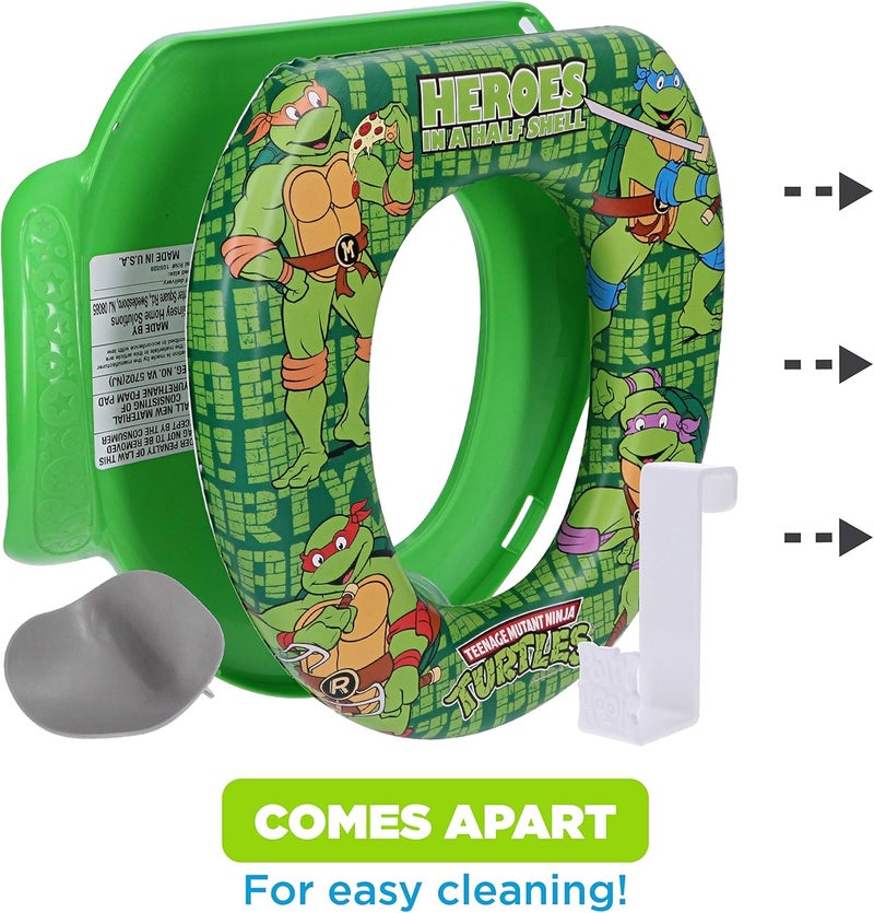 Nickelodeon TMNT Half Shell Soft Potty Seat and Potty Training Seat - Image 4