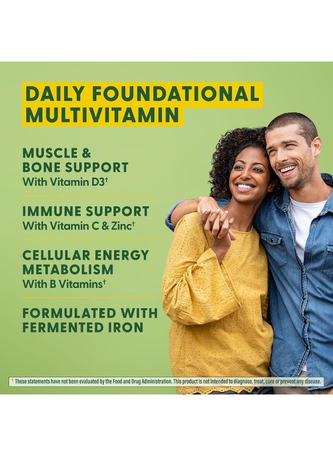 MegaFood One Daily - Supports Overall Health - Multivitamin With B Vitamins And Food Blend - Gluten-Free, Vegetarian, And Made Without Dairy - 60 Tabs  - Image 4