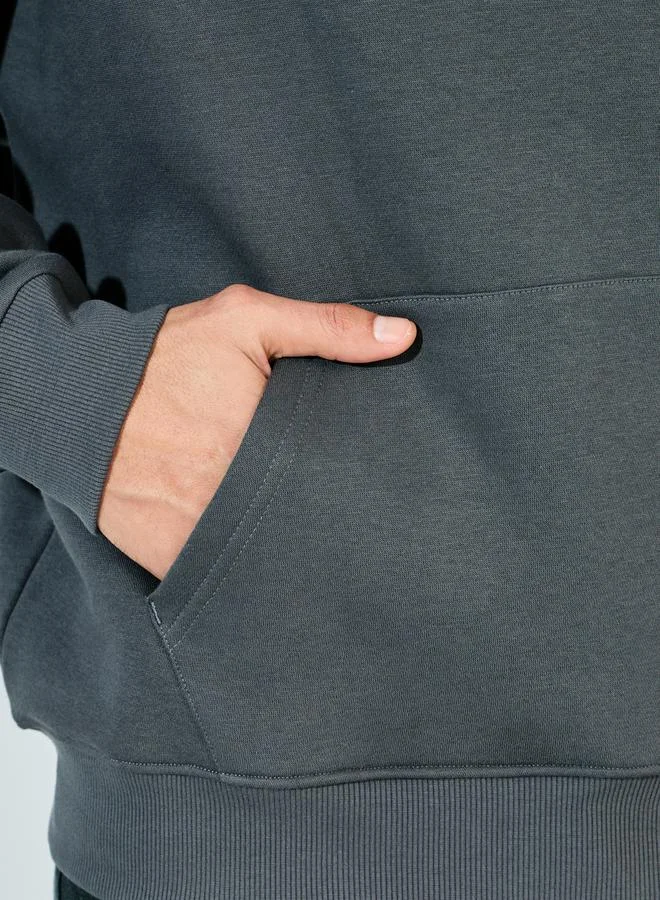 Styli Oversized Fleece Kangaroo Pocket Heavyweight Hoodie