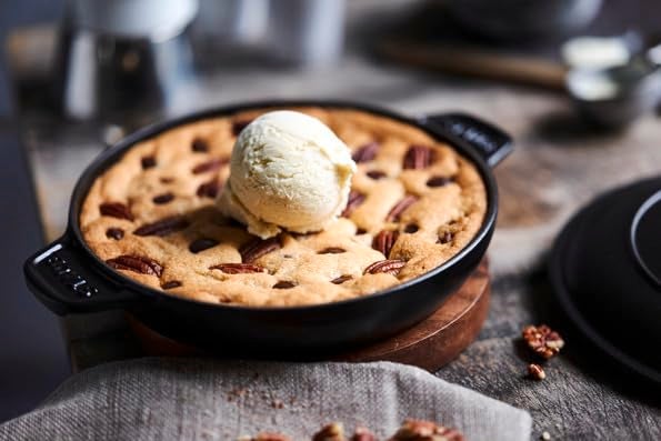 Staub 40509-578 Round Hot Plate, Gray, 7.9 inches (20 cm), Both Hands, Casting, Enamel, Shallow Type, Induction Compatible - Image 3