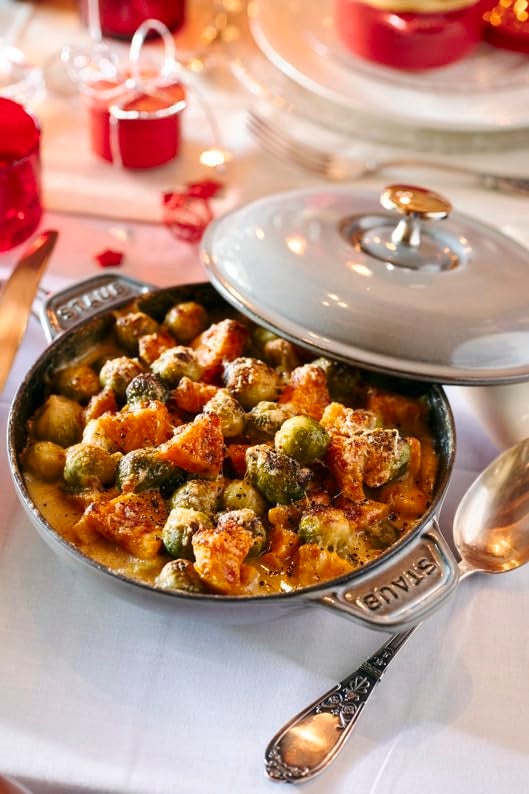 Staub 40509-578 Round Hot Plate, Gray, 7.9 inches (20 cm), Both Hands, Casting, Enamel, Shallow Type, Induction Compatible - Image 2