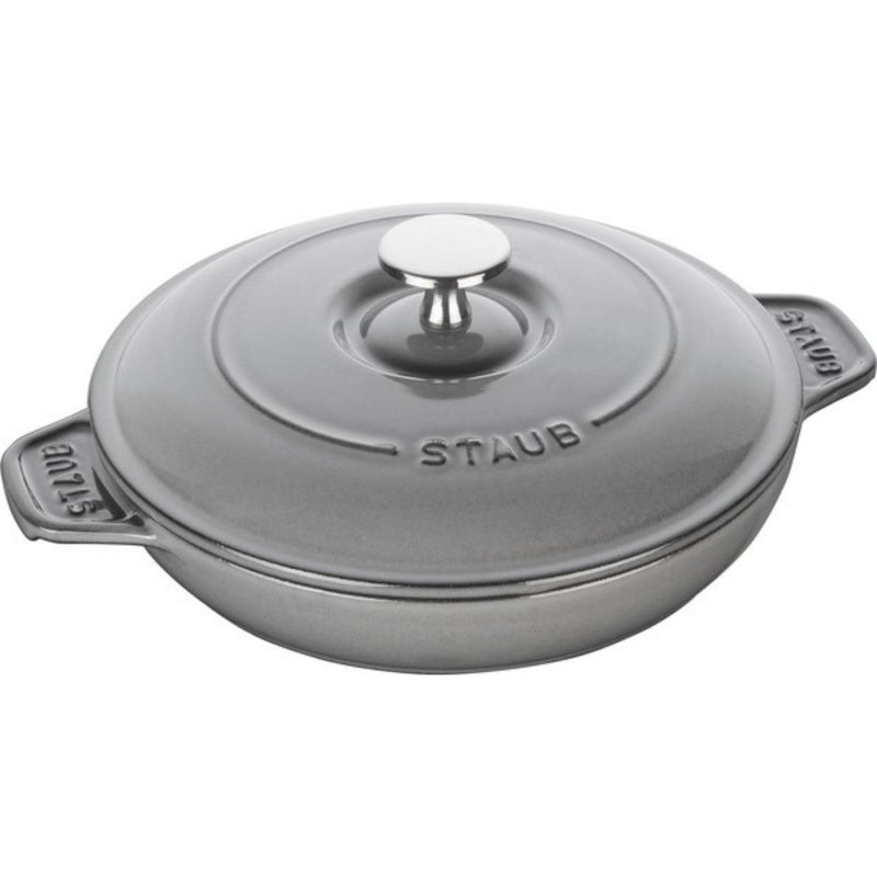 Staub 40509-578 Round Hot Plate, Gray, 7.9 inches (20 cm), Both Hands, Casting, Enamel, Shallow Type, Induction Compatible - Image 5