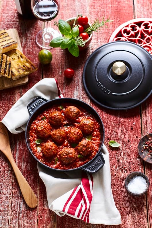 Staub 40509-578 Round Hot Plate, Gray, 7.9 inches (20 cm), Both Hands, Casting, Enamel, Shallow Type, Induction Compatible - Image 4