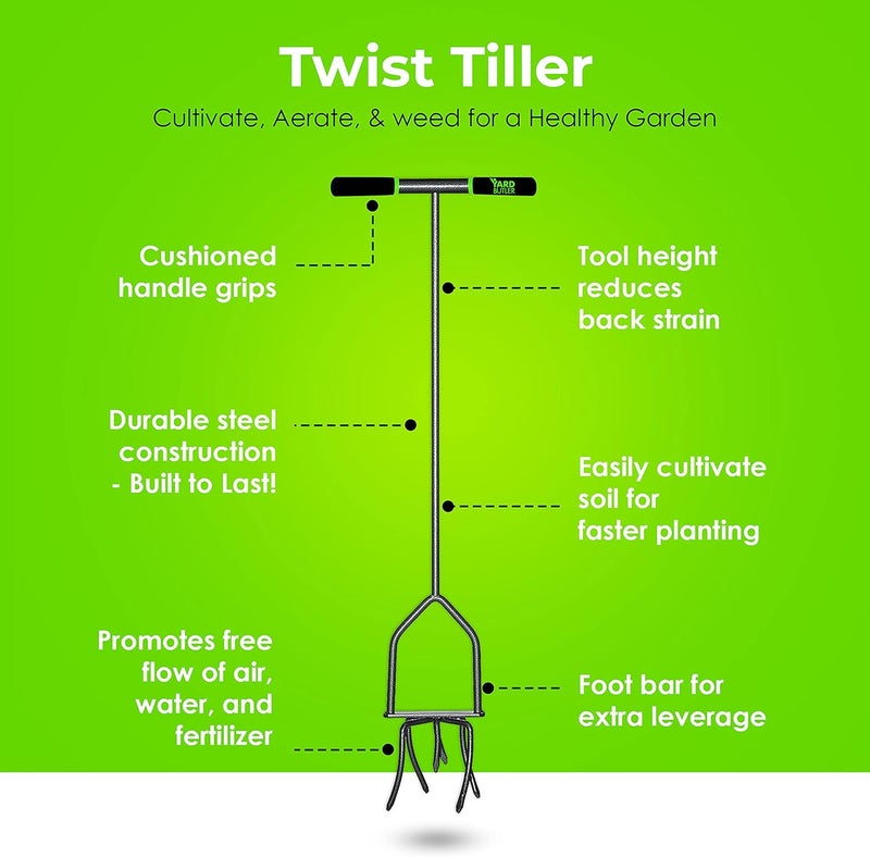 Yard Butler محراث حديقة دوار وأداة يدوية ثقيلة - ITNT-4 - Image 1