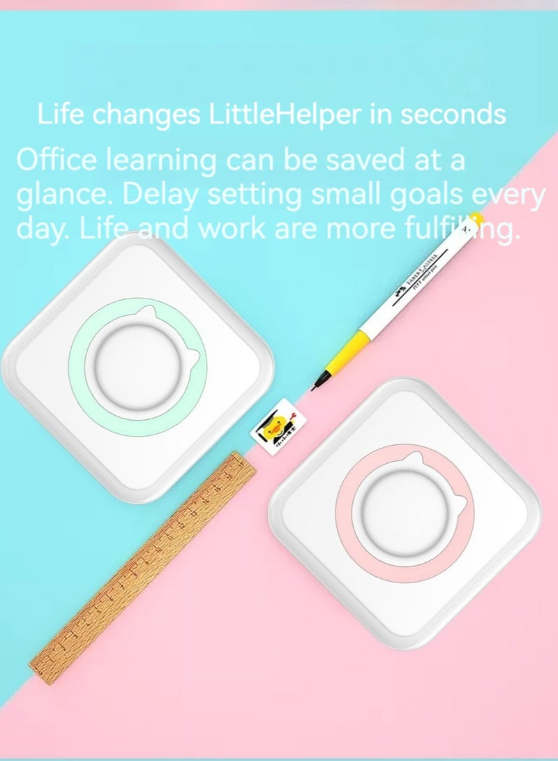 إم مياويان M MIAOYAN طابعة محمولة جديدة متصلة بالبلوتوث بدون حبر طابعة نصية صغيرة للجيب الحراري بدون حبر - Image 4