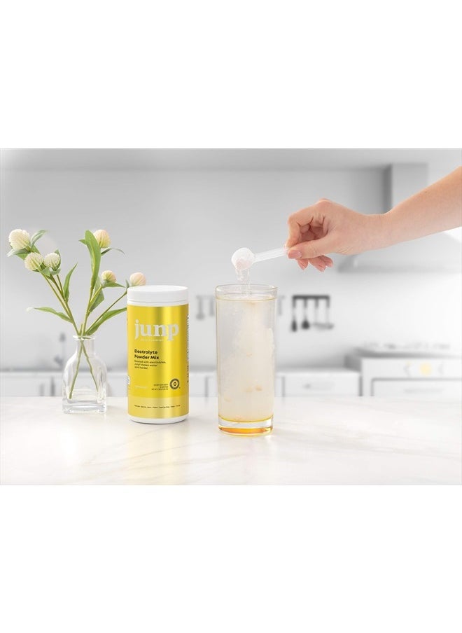 JUNP - Hydration Electrolyte Powder, Electrolytes Drink Mix, Hydration Mix, Sugar Free, Gluten Free, 0 Calories, 0 Carbs, Keto Friendly, NON - GMO Kosher, 90 Servings. (Lemonade) - Image 1
