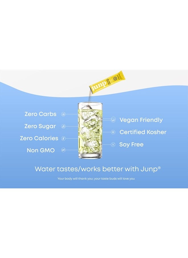 JUNP - Hydration Electrolyte Powder, Electrolytes Drink Mix, Hydration Mix, Sugar Free, Gluten Free, 0 Calories, 0 Carbs, Keto Friendly, NON - GMO Kosher, 90 Servings. (Lemonade) - Image 1