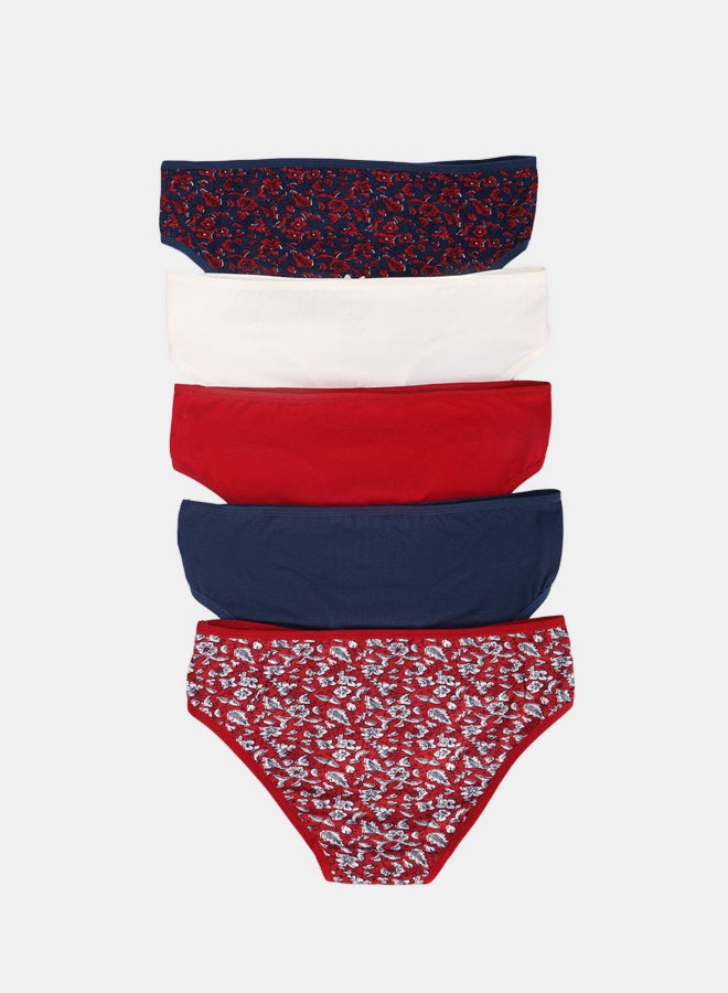 Carina Pack of 5 Colored Bikini Panties - Image 2