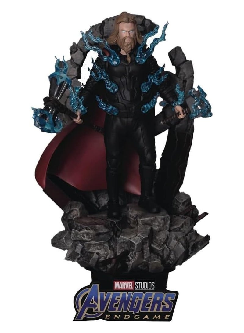 BEAST KINGDOM Thor Figurine 15cm Marvel Avengers Endgame Diorama Dstage DS-082 Officially Licensed Product Collectible - Image 1