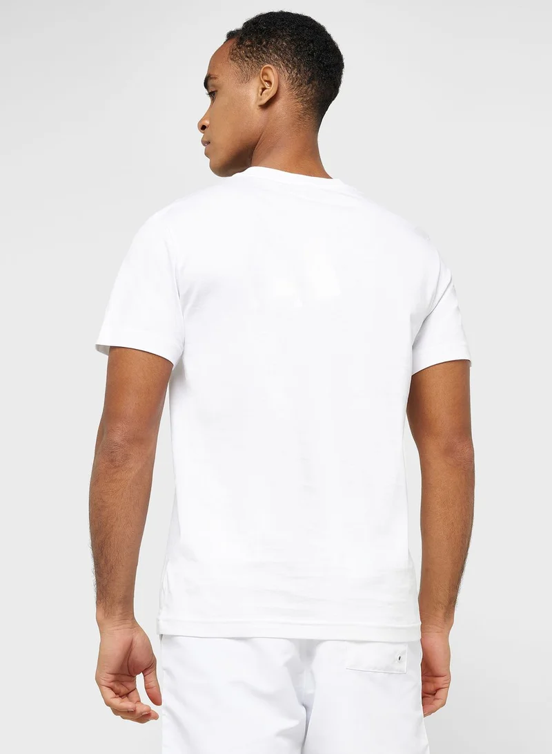 CALVIN KLEIN Logo Crew Neck T-Shirt