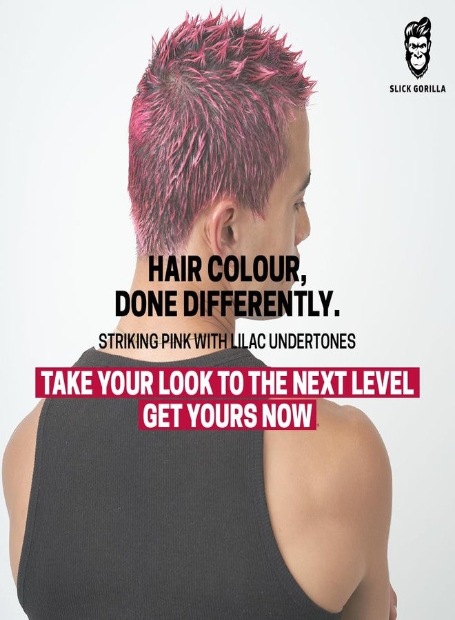 Slick Gorilla Semi Permanent Pink Colour, 0.03 Fl Oz (Pack of 1) - Image 3