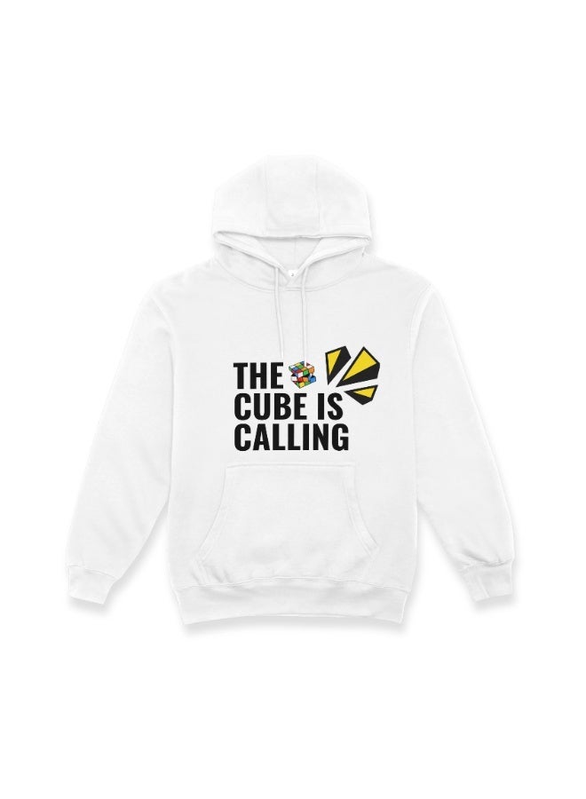 Cubuzzle The Cube Is Calling Graphic Hoodie Comfortable Long Sleeve Sweatshirt 2XL - Image 1