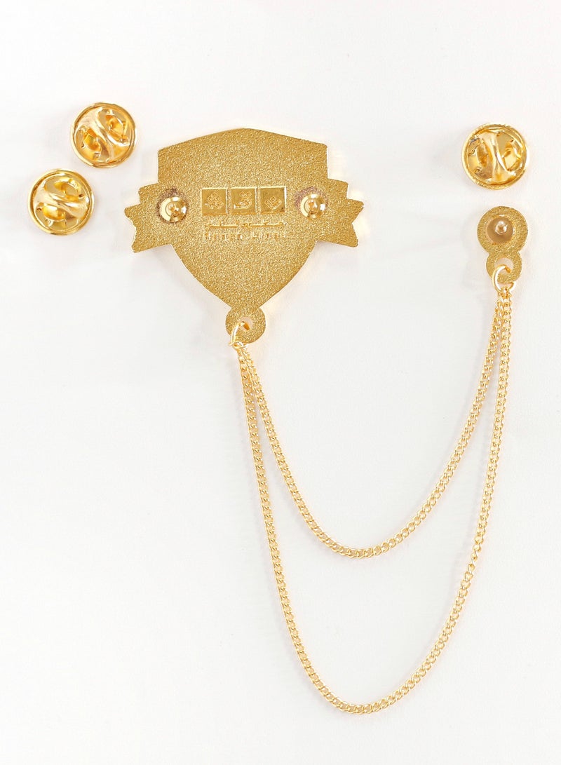 Saudi Arabia Pin/Brooch - Shield + Map - Image 2