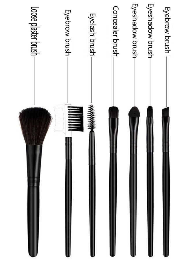 7 sets of makeup brush set portable makeup makeup blush brush set beauty tools - Image 2