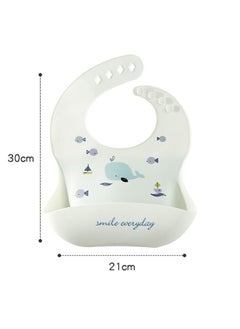 Muslin Tree Waterproof Silicone Baby Bib  - Image 2