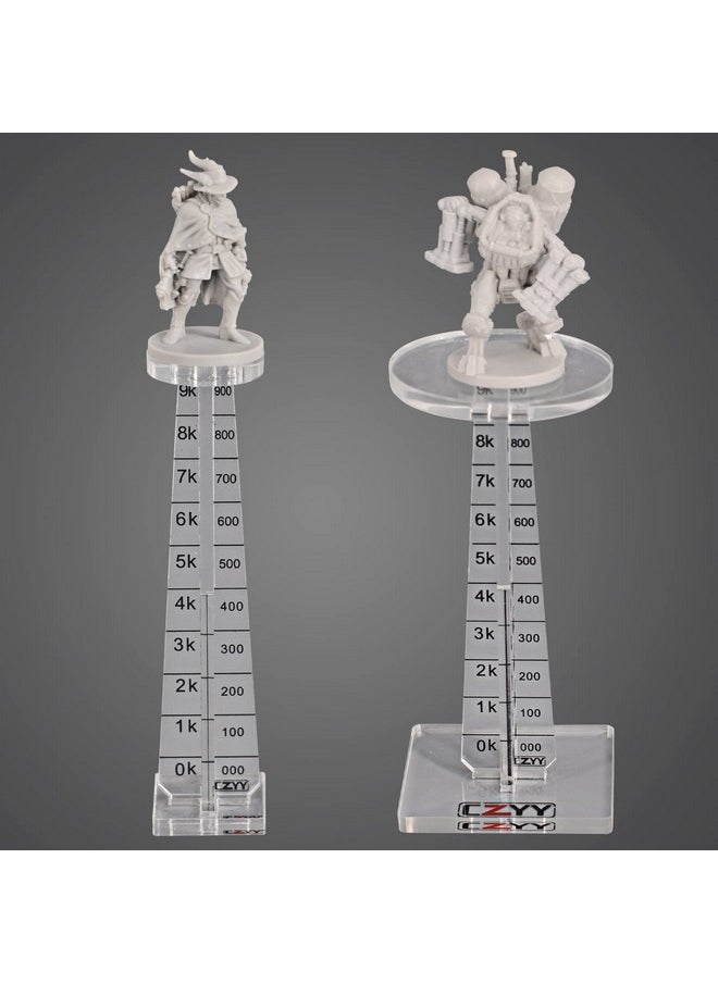 CZYY - Dnd Flying Miniatures Combat Riser (Set Of 2) Acrylic Laser Cut Flight Stand Terrain From 0 To 9999 Ft Perfect For Dungeons And Dragons, Warhammer, D&D And Tabletop Rpg - Image 1