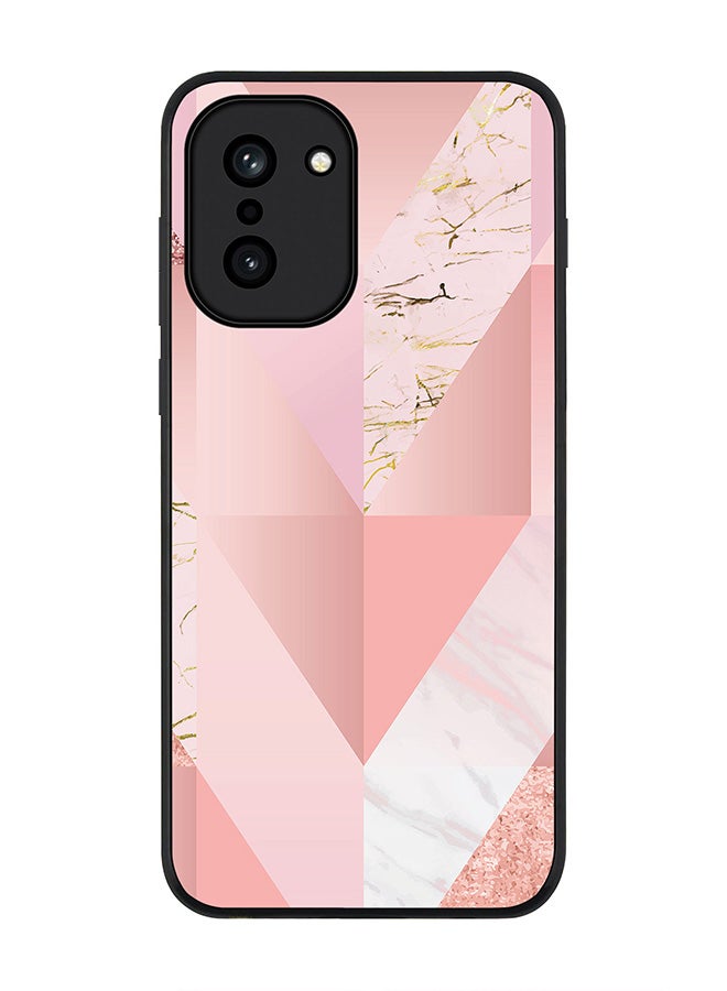 Stylizedd For OnePlus 15R Case,Slim fit Camera Protection, Shockproof Thin Phone cover  - Marble Pink Vintage - Image 1