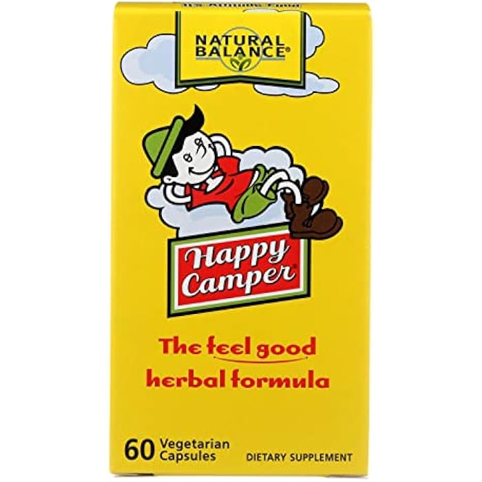 Natural Balance Happy Camper - 60 Vegetarian Capsules - Image 1