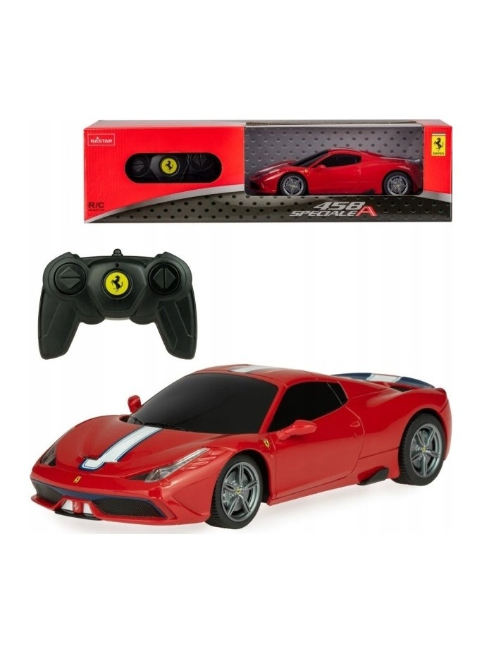 RASTAR - Rastar R/C Car Ferrari 458 Speciale 1:24 Red - Image 1