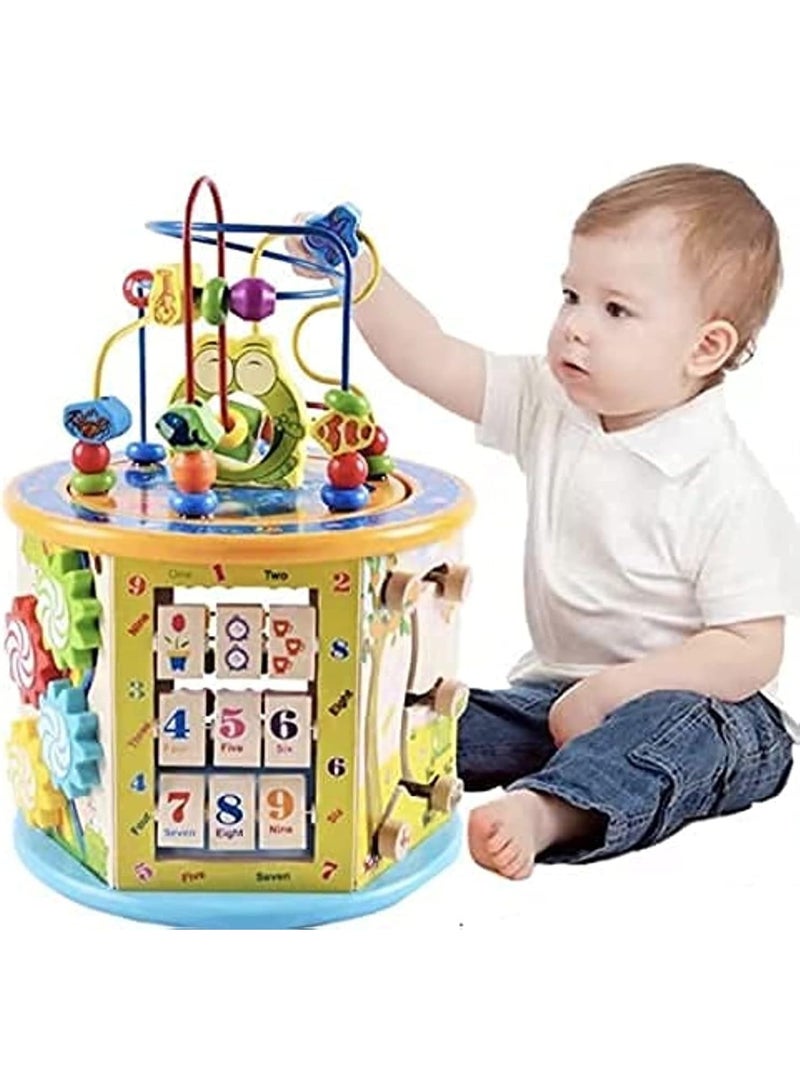 Education Wooden Multifunctional Game Intelligence Toy for Baby Infants  - Image 1