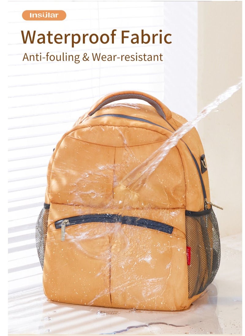 insular - Baby Diaper Bag With High-Quality Material And Adjustable Strap For Easy Carrying - Image 1