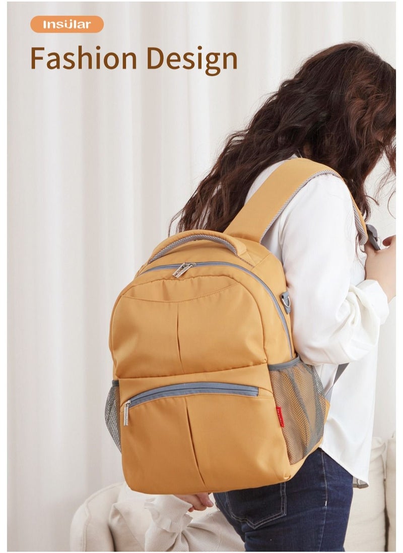 insular - Baby Diaper Bag With High-Quality Material And Adjustable Strap For Easy Carrying - Image 1