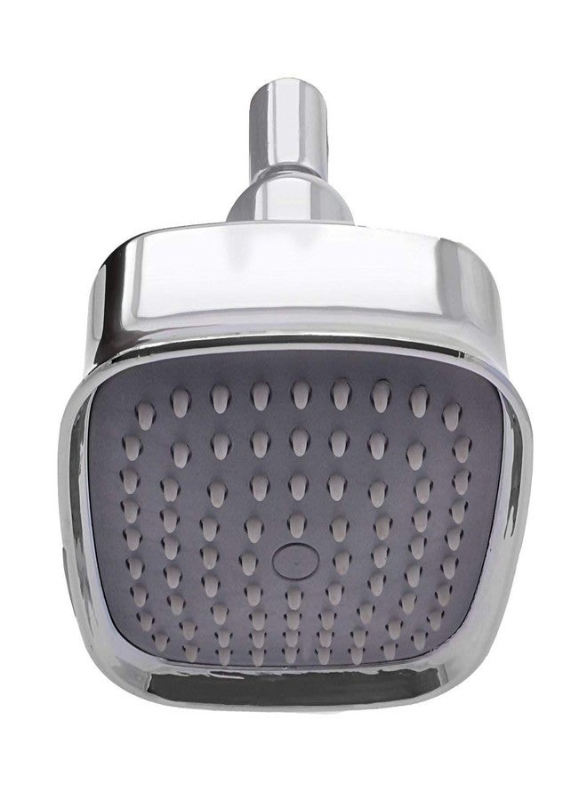 BATH GURU Pure Abs Plastic Garnet Square Rain Over Head Shower (5 X 5 Inch Approx), Polished - Image 1