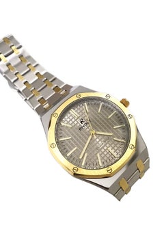 Rivoly Men's Stainless Steel Analog Quartz Watch, Easy to Read Fashion Design Waterproof Classic Luxury Big Face Wrist Watch  - Image 3