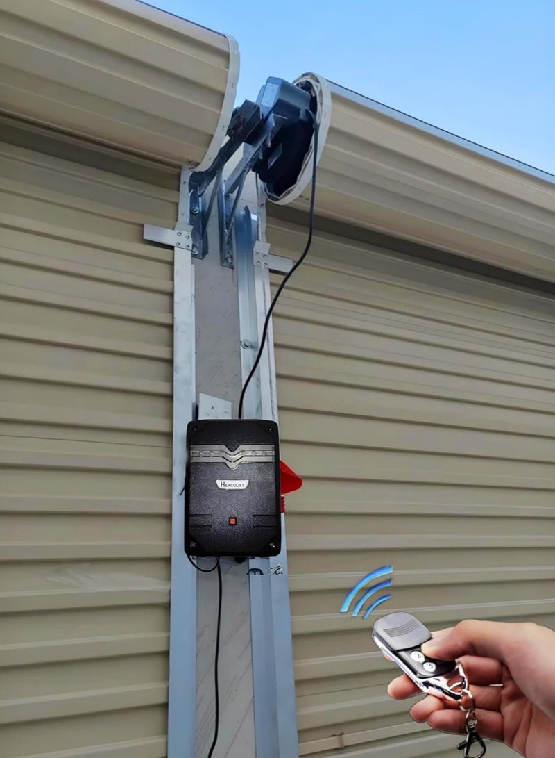 Herculift Garage Roll Door Opener Machine With 2 Remote - Image 5