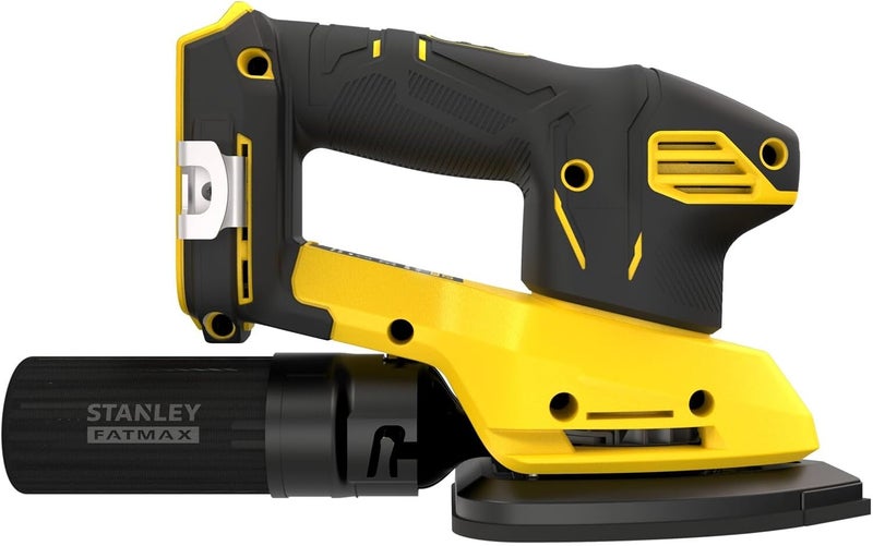 ستانلي Lijadora Detalles V20 Li-Ion 18V، سرعة متغيرة 9.000-12.000 Opm، قاعدة الحجم 110 مم/سم²، توصيل للشفاطات. - Image 3