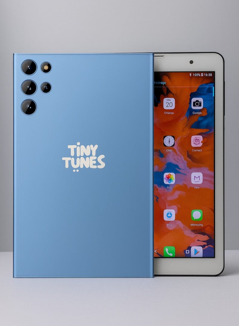 تيني تونز TS801 جهاز لوحي ذكي بشاشة 8 بوصة، ذاكرة وصول عشوائي (RAM) سعة 8 جيجابايت، وذاكرة قراءة فقط (ROM) سعة 512 جيجابايت | لوحة مفاتيح | سماعات أذن | قلم - Image 1