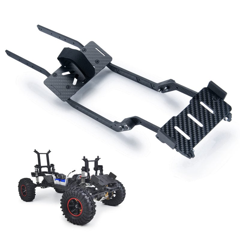 MORLORDY مجموعة قضبان الإطار من MORLORDY من ألياف الكربون لسيارات TRX4 110 مقاس ملحقات الزحف RC - Image 2