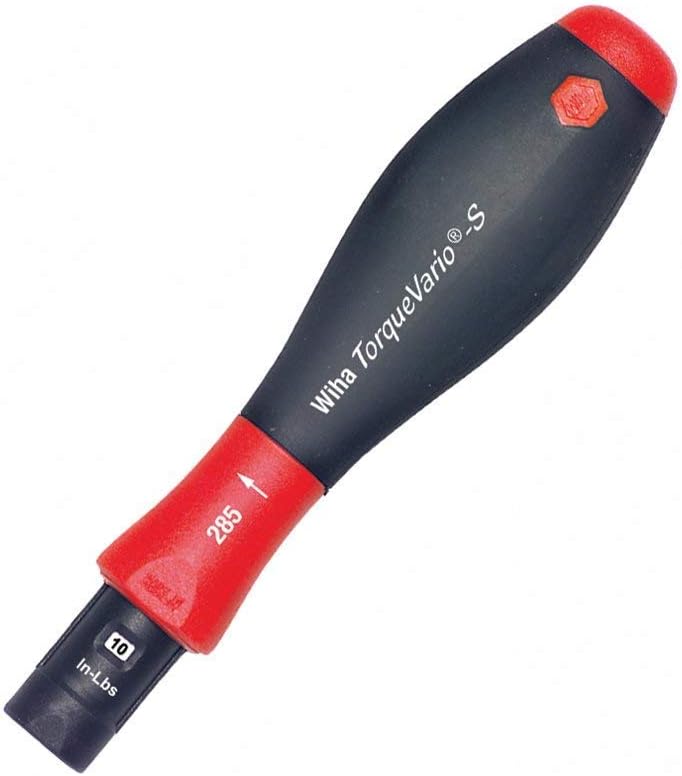 Wiha 28506 TorqueVario-S Torque Screwdriver, 10-50 Inch Pound - Image 1