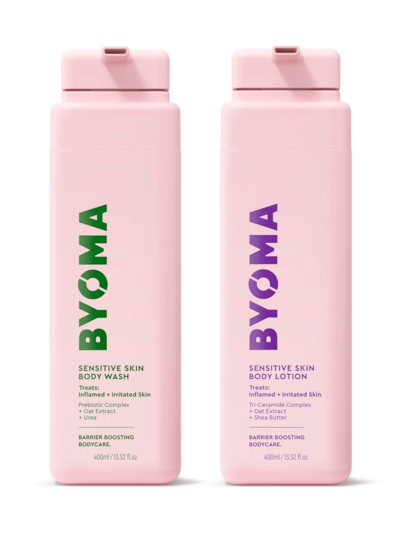 BYOMA BYOMA Sensitive Body Wash 400ml and Sensitive Body Lotion 400ml Bundle  - Image 1