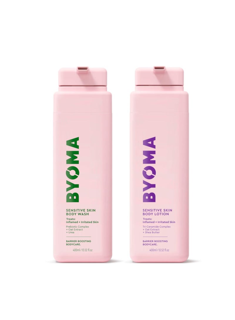 BYOMA BYOMA Sensitive Body Wash 400ml and Sensitive Body Lotion 400ml Bundle  - Image 4