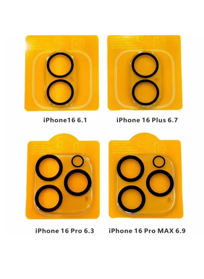 Tempered Glass Camera Lens Protector for iPhone 16 PRO MAX Anti-Scratch Camera Lens Cover No Affect on Night Shots - Image 2