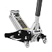 Torin TAM815016L Hydraulic Low Profile Aluminum and Steel Racing Floor Jack with Dual Piston Quick Lift Pump 15 Ton 3000 lb Capacity Black - Image 2