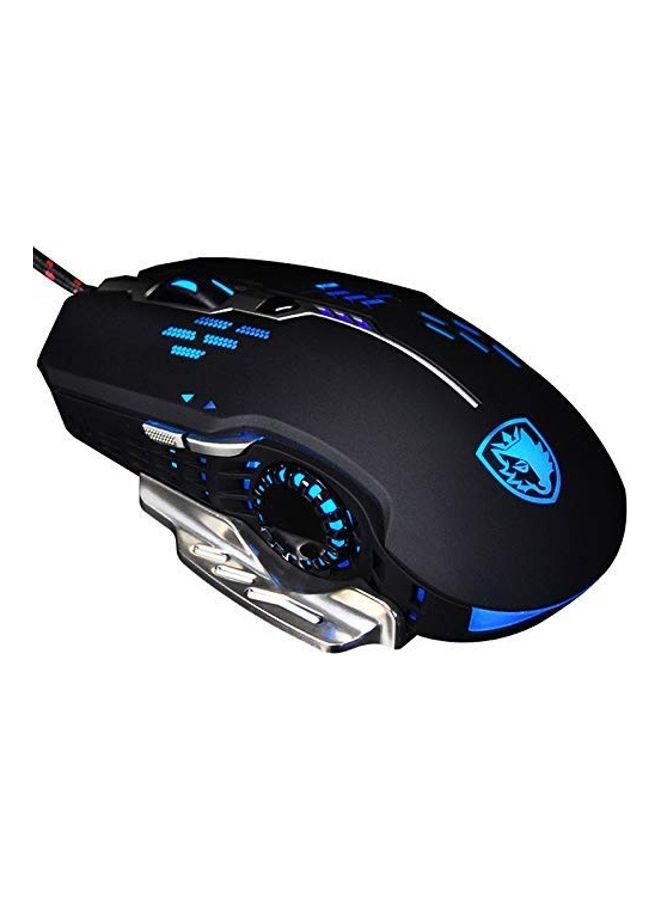 Sades Wired 4 Adjustable DPI Levels Gaming Mouse - Image 1