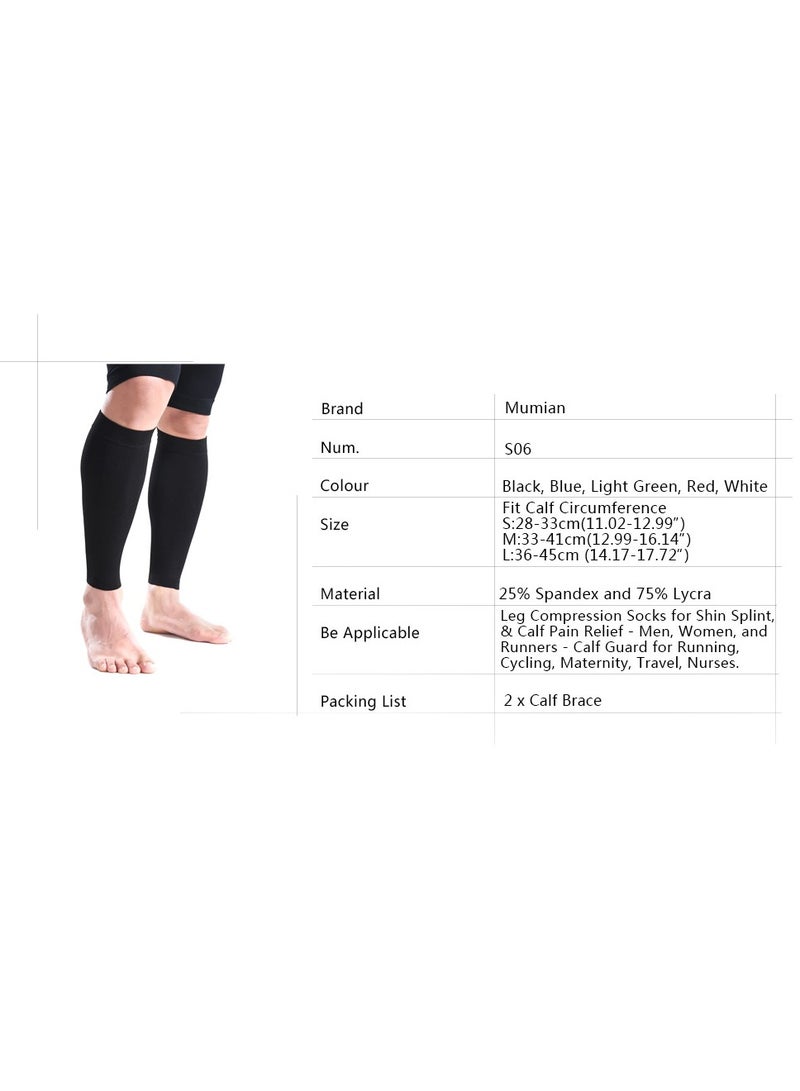 Mumian Sports Calf Sleeves Compression Leg Guard - Image 3