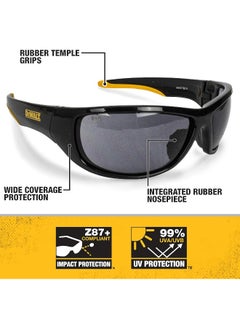 DEWALT DEWALT DPG94-2C Dominator Safety Glasses, Smoke Lens  - Image 2