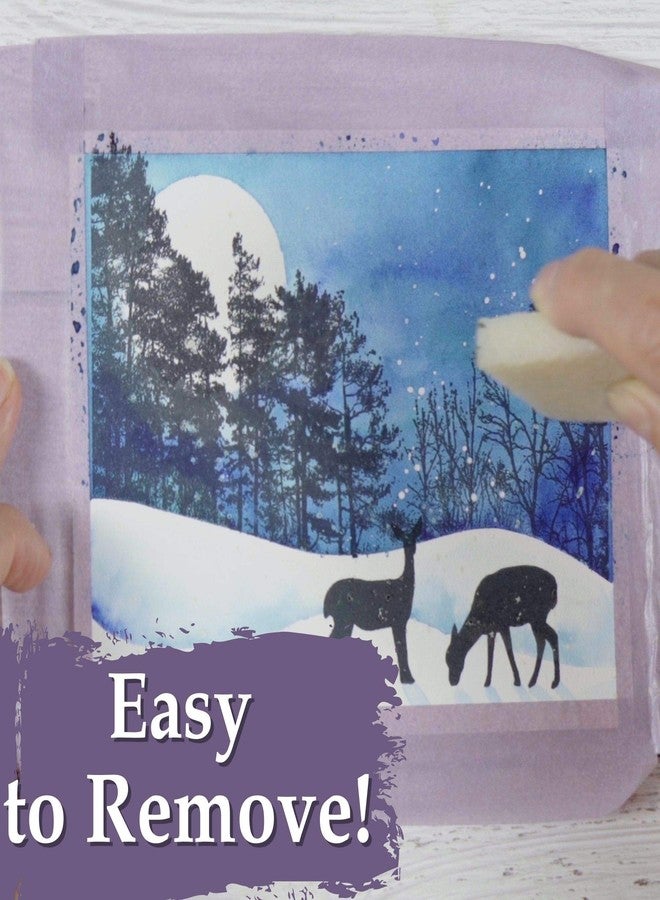 Grafix Incredible Liquid Frisket Kits - 2 Ounce - Kit Includes 2 Ounce Bottle of White Mask Liquid Frisket, The Incredible Nib Dipstik (one Point), and Liquid Frisket Remover Tool - Image 4