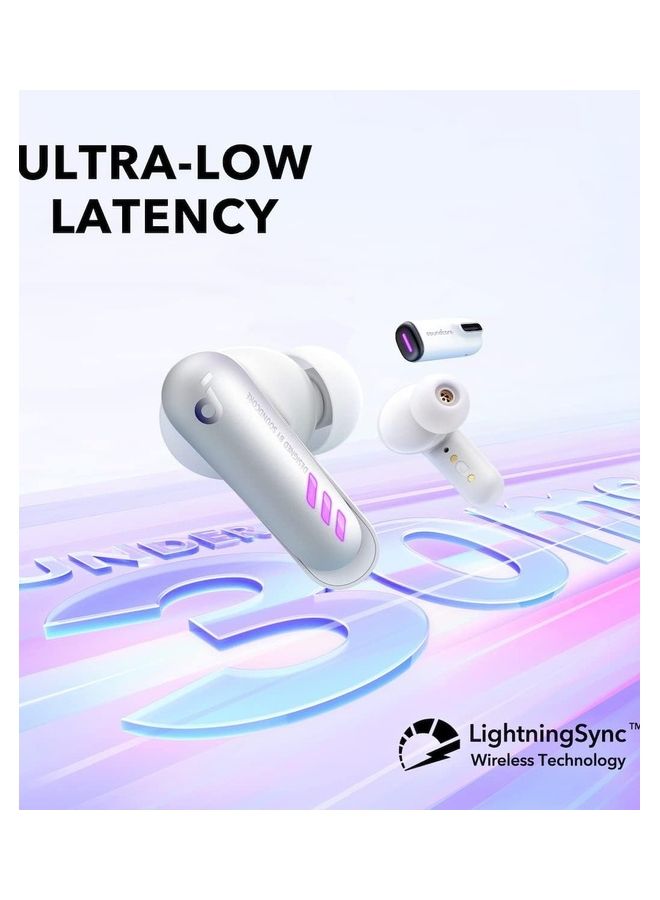 Soundcore VR P10 Wireless Gaming Earbuds, Meta Quest 2 Accessories, 30ms Low Latency, Dual Connection, 2.4GHz, USB-C Dongle Included, Compatible With Steam Deck, PS4, PS5, PC, Switch Aurora - Image 3