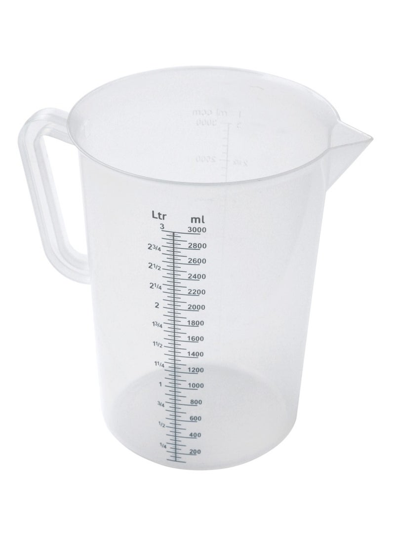 Polypropylene Measuring Jug 86321, 3.0 Liter, Clear - pzsku/ZF0B54717AB5E2774755DZ/45/_/1706678956/35c30f7a-4806-4ca6-92c1-bc340fd1889b