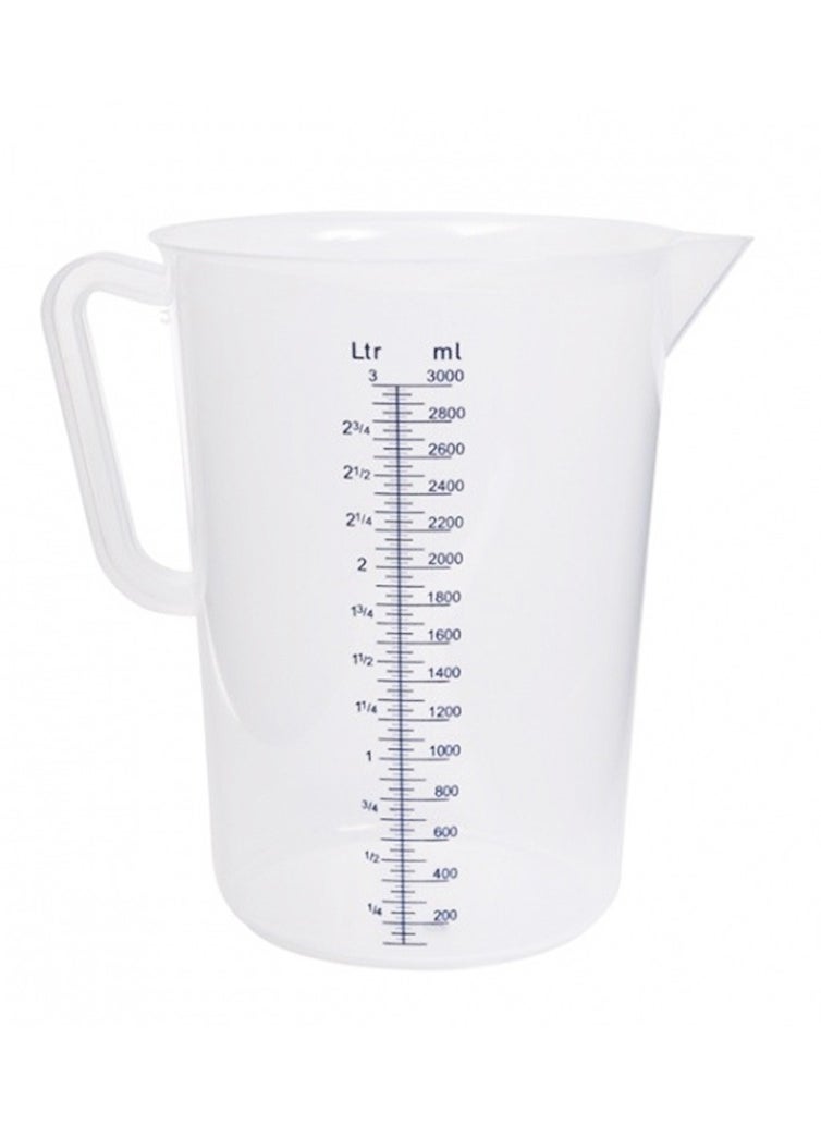 Polypropylene Measuring Jug 86321, 3.0 Liter, Clear - pzsku/ZF0B54717AB5E2774755DZ/45/_/1706678966/f0a040bb-6915-4f42-84c8-9e4b45e68574