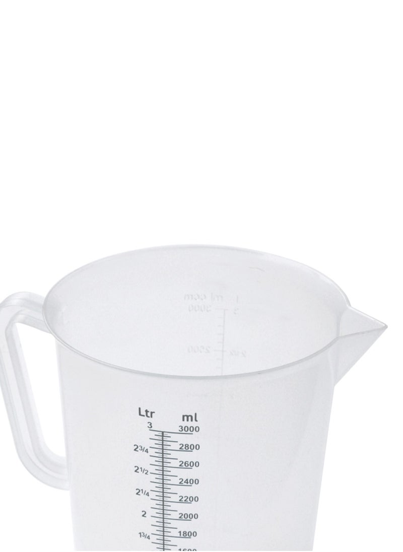 Polypropylene Measuring Jug 86321, 3.0 Liter, Clear - pzsku/ZF0B54717AB5E2774755DZ/45/_/1706679007/62ac118c-fdee-4b1f-abaf-9ddff8751a66