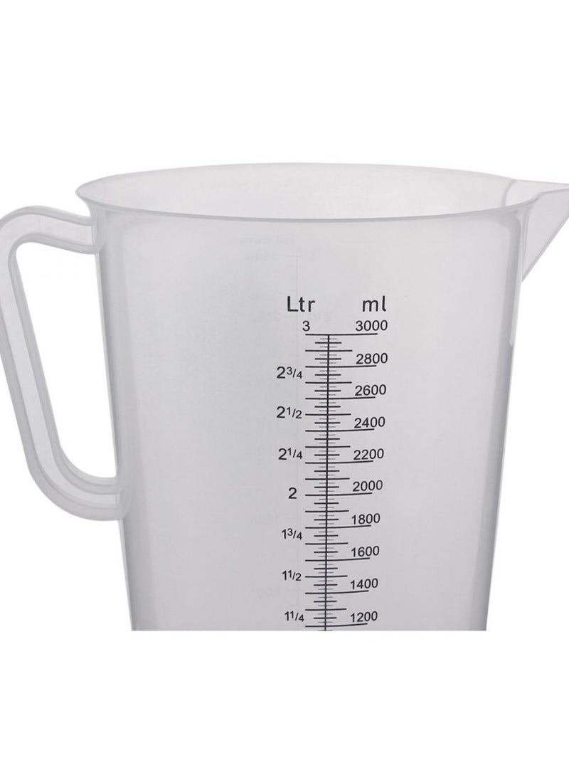 Polypropylene Measuring Jug 86321, 3.0 Liter, Clear - pzsku/ZF0B54717AB5E2774755DZ/45/_/1706679037/29e22efe-9272-47fa-9e45-c30ae51e59bf