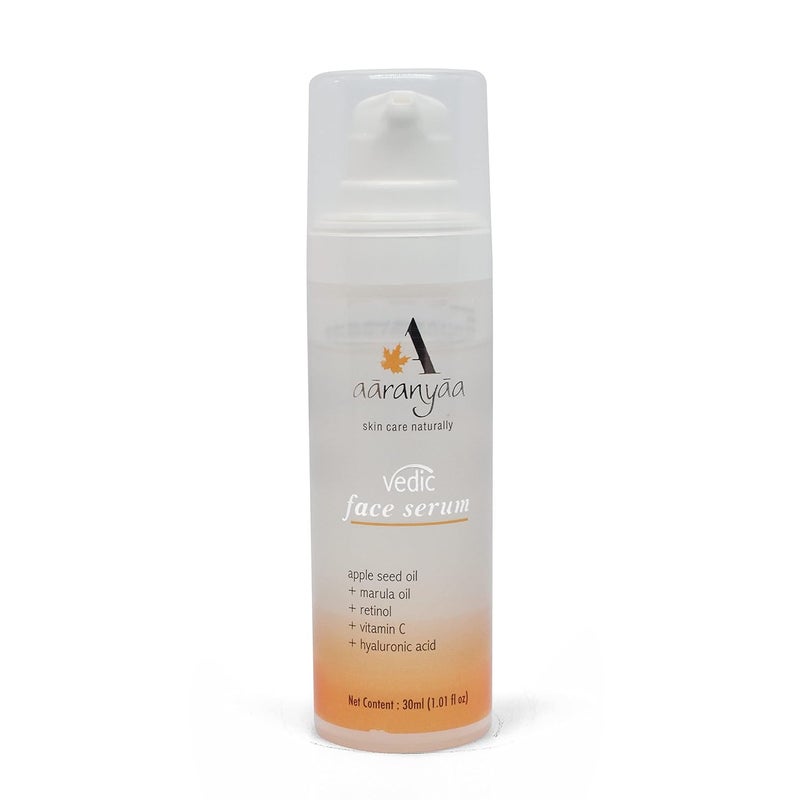 Aaranyaa Aaranyaa Vedic Face Serum 30ml Skin Natural Vitamin CHyaluronic Acid Retinol Face Serum For Daily Glow Reduce Dark Spot For Uneven Dull Skin All Skin Type Paraben Free  - Image 1