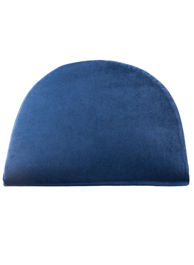 Wakefit Pregnancy Pillow | 3 Month Warranty | Velvet Wedge-Shape Maternity Pillow for Pregnant Mothers, Pillow for Pregnant Women | Dark Blue - Image 3